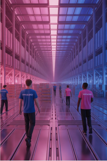 Vayulogi warehouse team