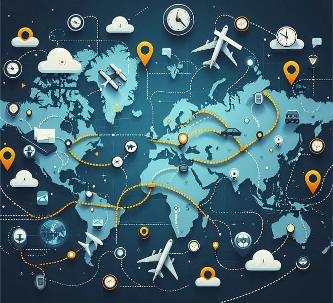 Global shipping network